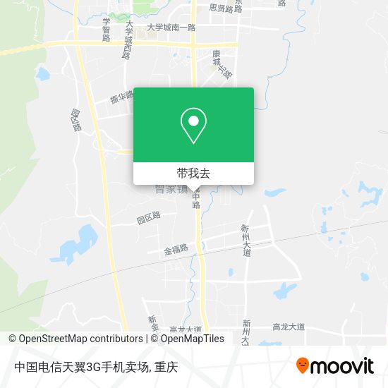 中国电信天翼3G手机卖场地图