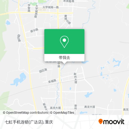 七虹手机连锁(广达店)地图