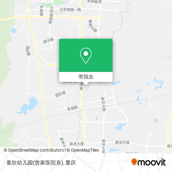 童欣幼儿园(曾家医院东)地图