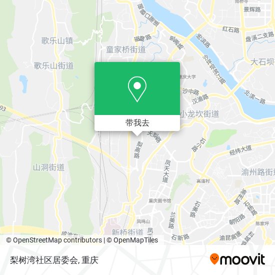 梨树湾社区居委会地图