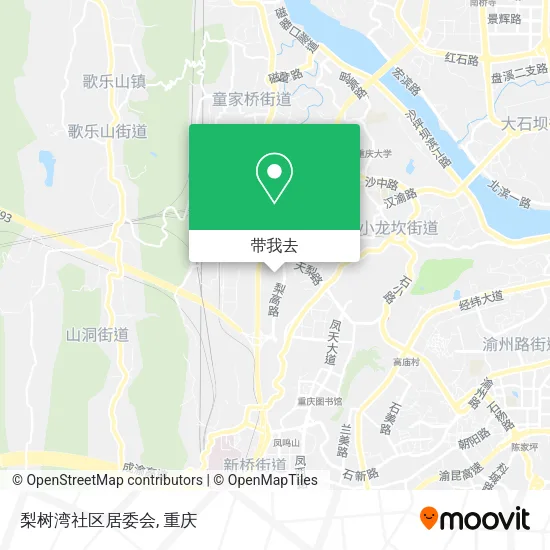 梨树湾社区居委会地图