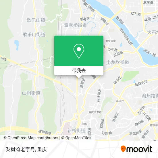 梨树湾老字号地图