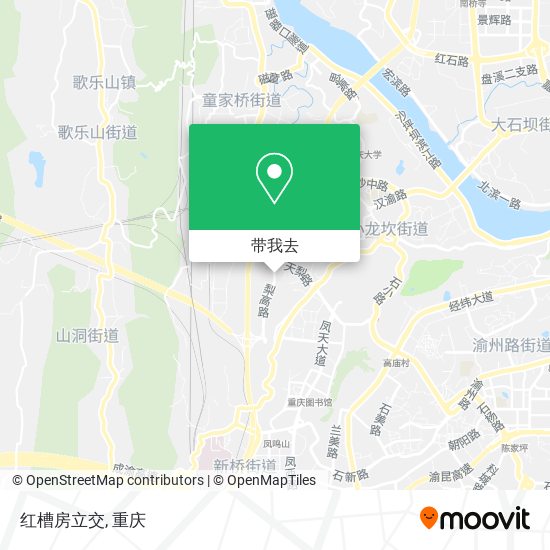 红槽房立交地图