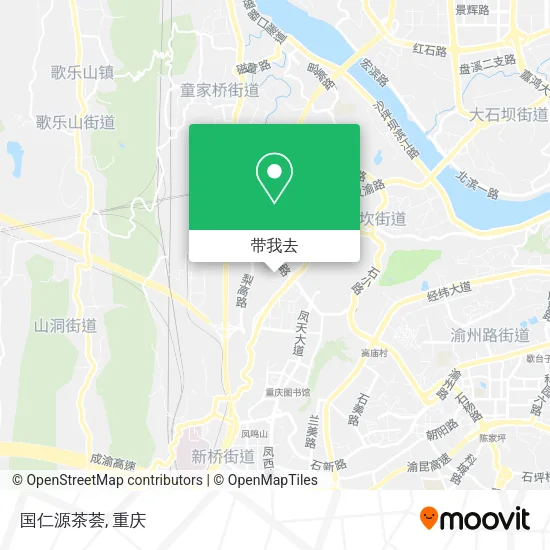 国仁源茶荟地图