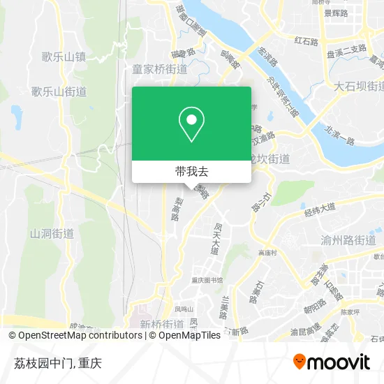 荔枝园中门地图