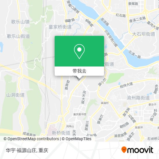 华宇·福源山庄地图