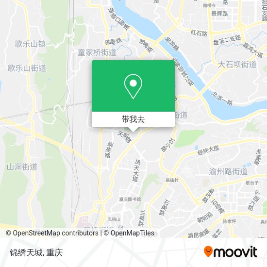 锦绣天城地图