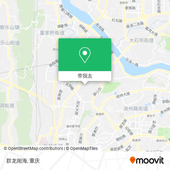 群龙闹海地图