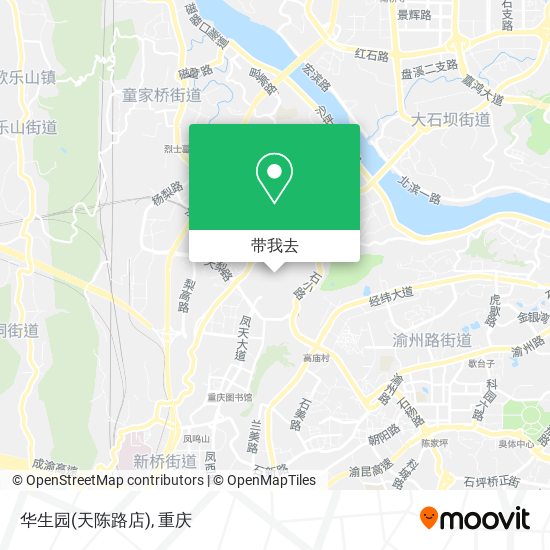 华生园(天陈路店)地图