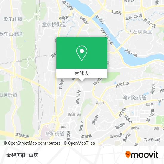 金碧美鞋地图