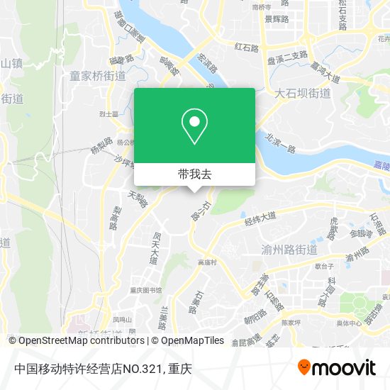 中国移动特许经营店NO.321地图