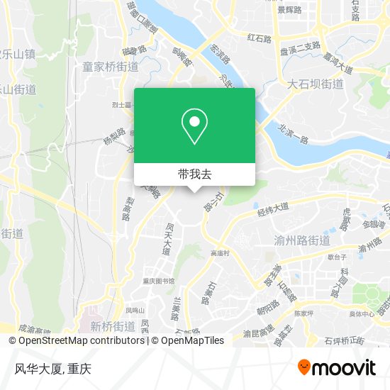 风华大厦地图