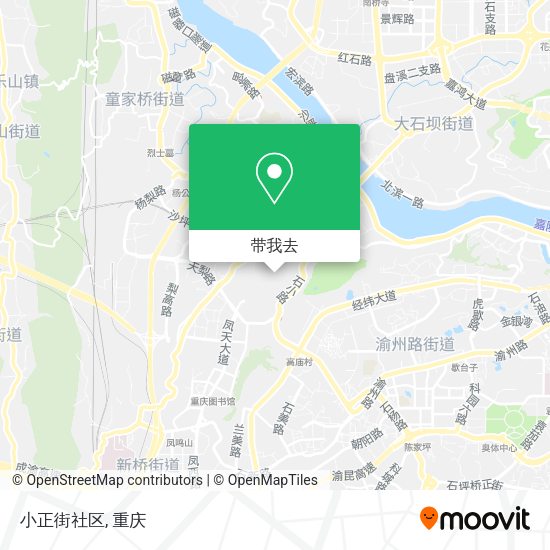 小正街社区地图