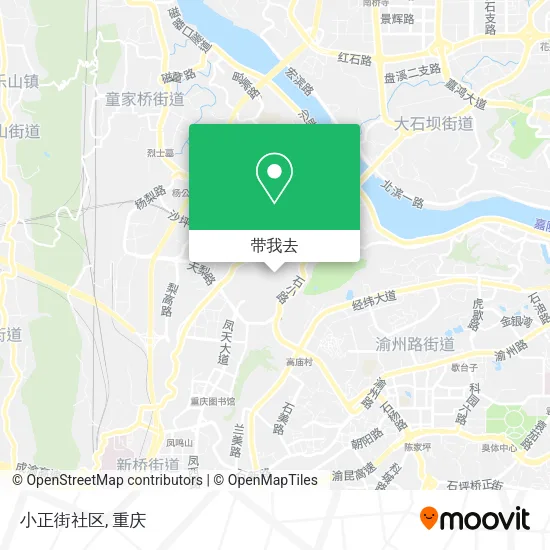 小正街社区地图