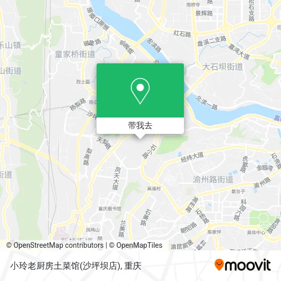 小玲老厨房土菜馆(沙坪坝店)地图