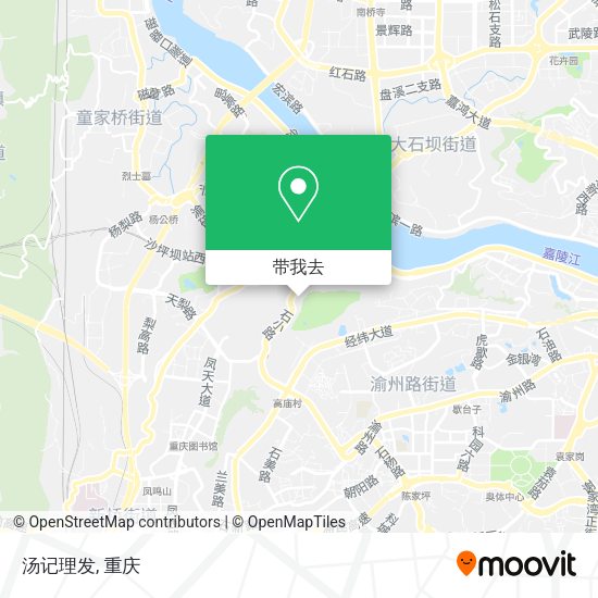 汤记理发地图