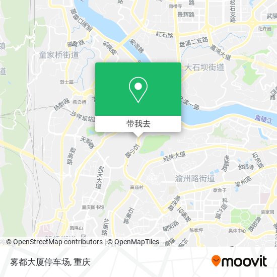 雾都大厦停车场地图