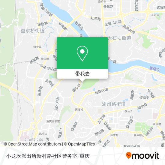 小龙坎派出所新村路社区警务室地图