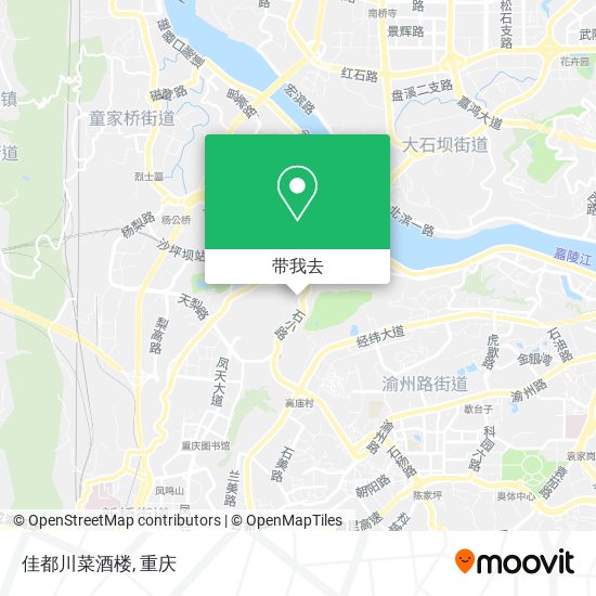佳都川菜酒楼地图