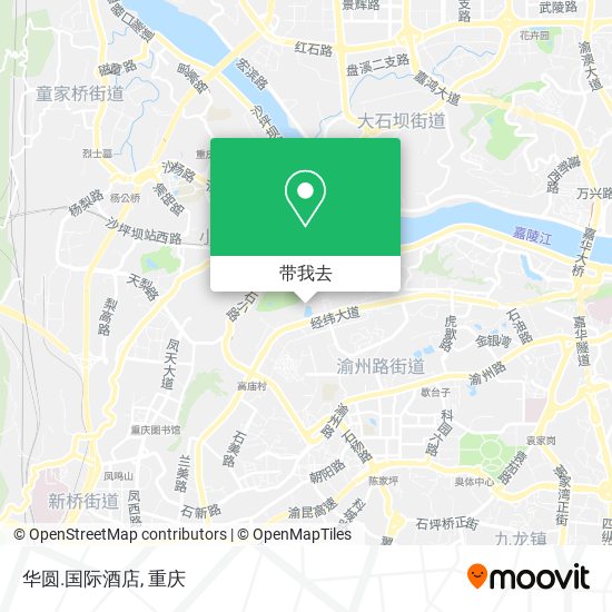 华圆.国际酒店地图