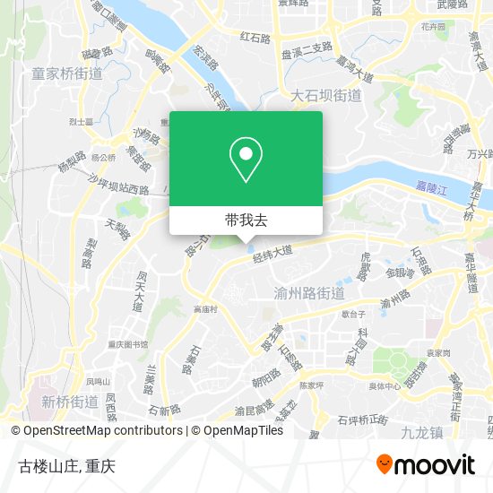 古楼山庄地图