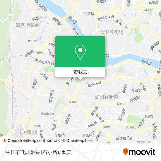 中国石化加油站(石小路)地图