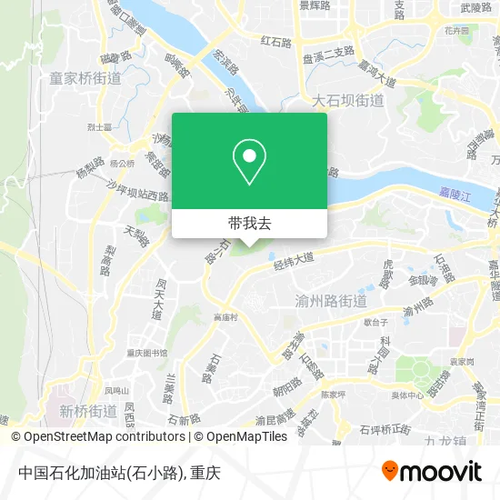 中国石化加油站(石小路)地图