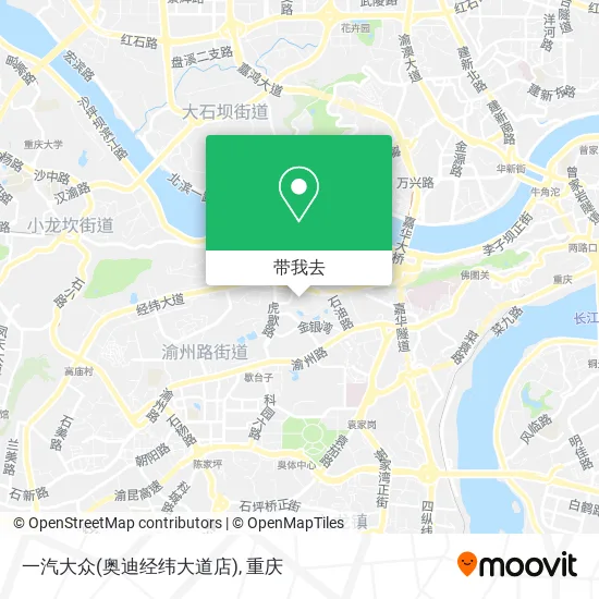 一汽大众(奥迪经纬大道店)地图