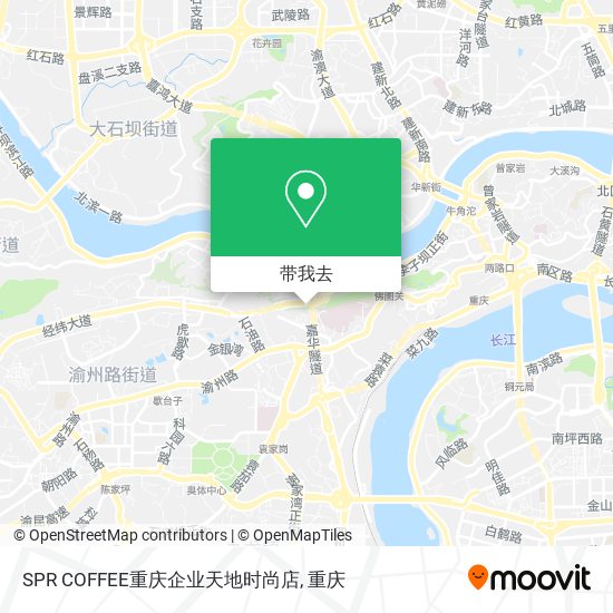 SPR COFFEE重庆企业天地时尚店地图