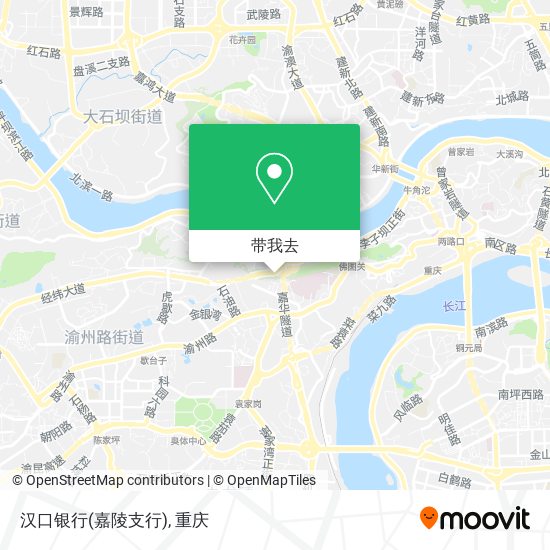 汉口银行(嘉陵支行)地图