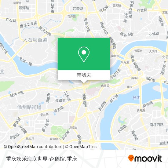 重庆欢乐海底世界-企鹅馆地图