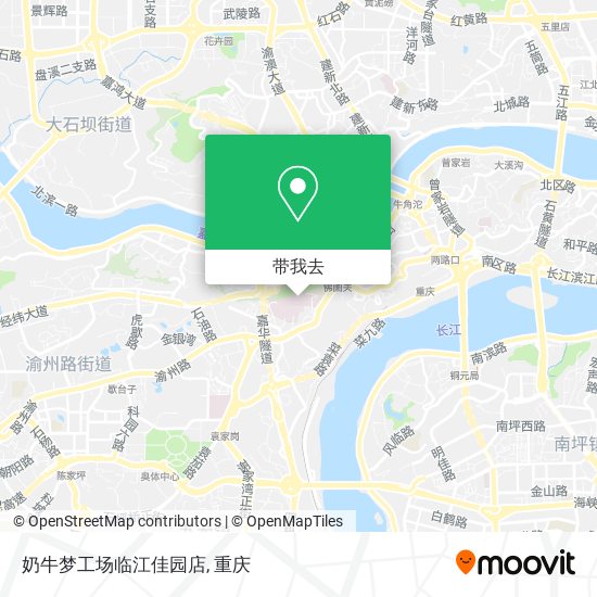 奶牛梦工场临江佳园店地图