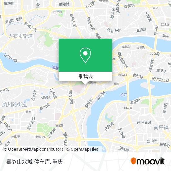 嘉韵山水城-停车库地图
