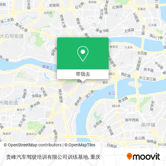 贵峰汽车驾驶培训有限公司训练基地地图