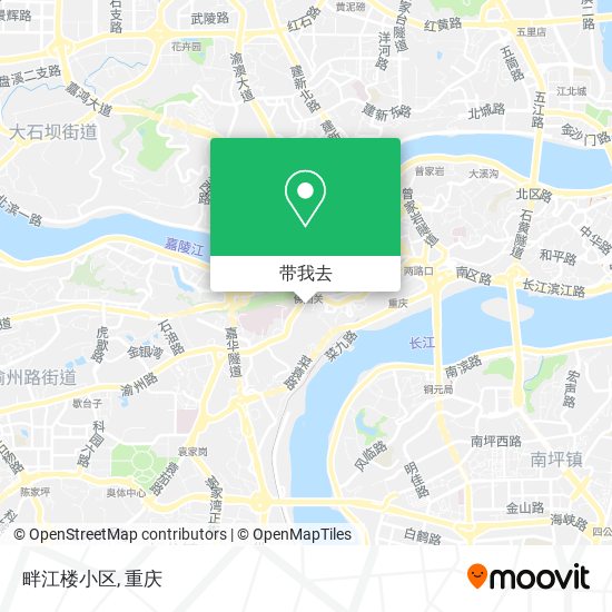 畔江楼小区地图