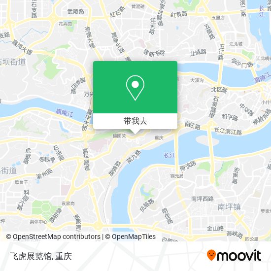 飞虎展览馆地图