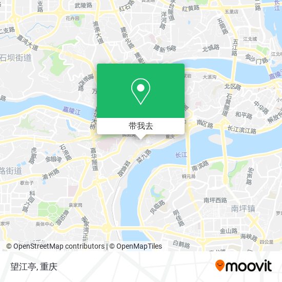 望江亭地图