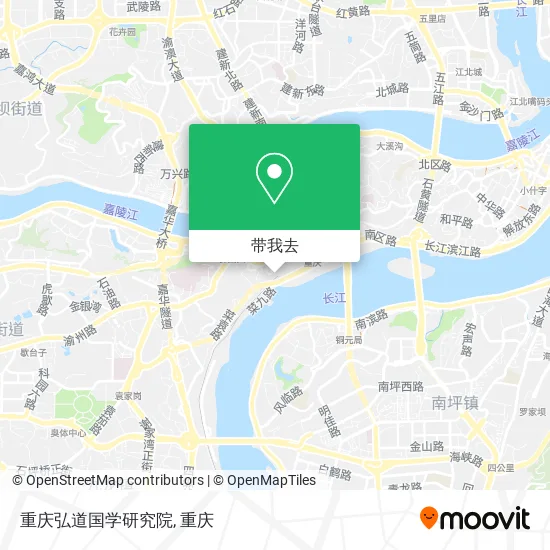 重庆弘道国学研究院地图