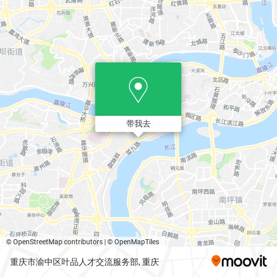 重庆市渝中区叶品人才交流服务部地图