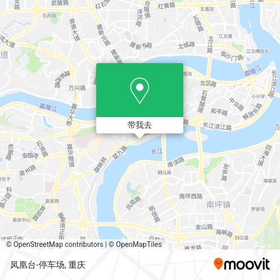 凤凰台-停车场地图