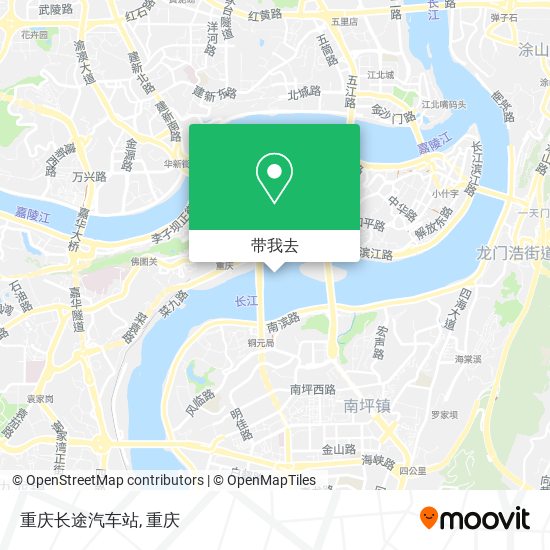 重庆长途汽车站地图