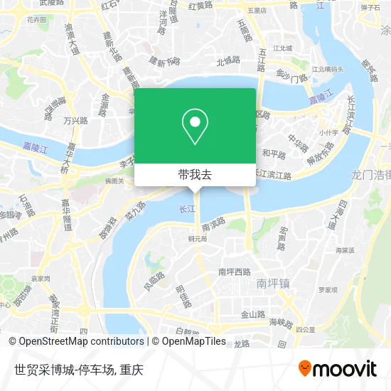 世贸采博城-停车场地图