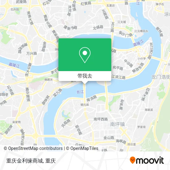 重庆金利缘商城地图