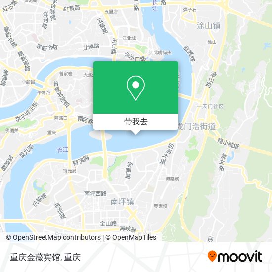 重庆金薇宾馆地图