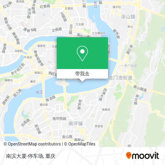 南滨大厦-停车场地图