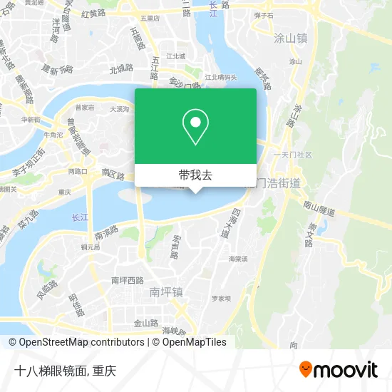 十八梯眼镜面地图