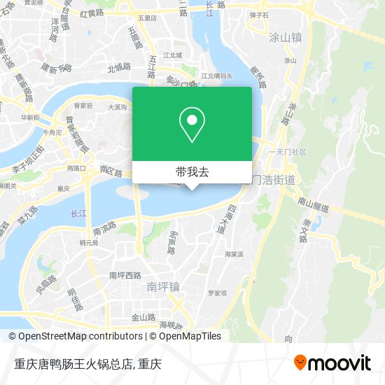 重庆唐鸭肠王火锅总店地图