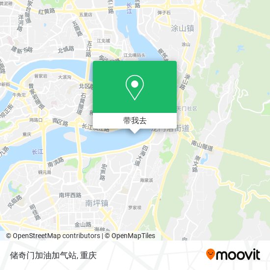 储奇门加油加气站地图