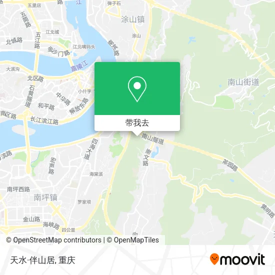 天水·伴山居地图