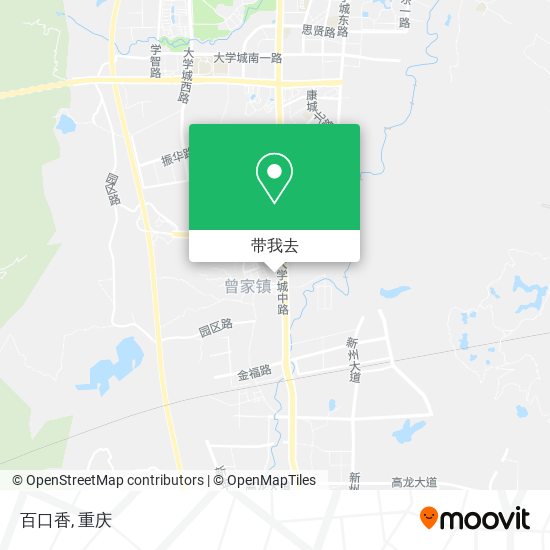 百口香地图